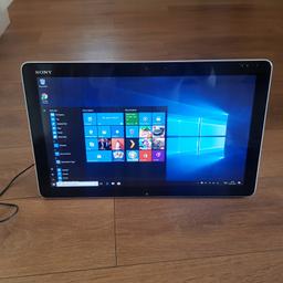 sony pc
full touch screen
intel i5 3rd gen
windows 10
6gb ram
comes with charger

internal battery is missing but it works fine on mains