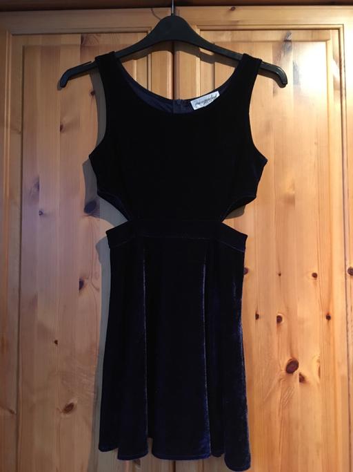 Buy & Sell County Durham Stockton-on-Tees - Photos for Missguided Blue Velvet Dress Size 6