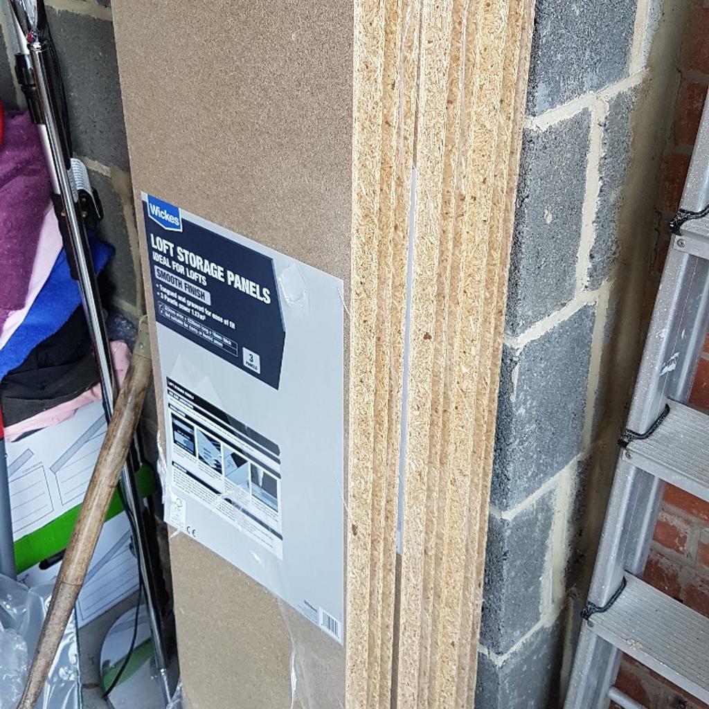 Wickes loft panel boards. Packs of three. in DL2 for £15.00 for