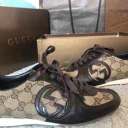 Selling my Gucci shoes, these are genuine and I have proof of purchase. They are size 5. I’ve only worn them a few times so they are really good condition. Selling cheap becuase I want to sell quickly