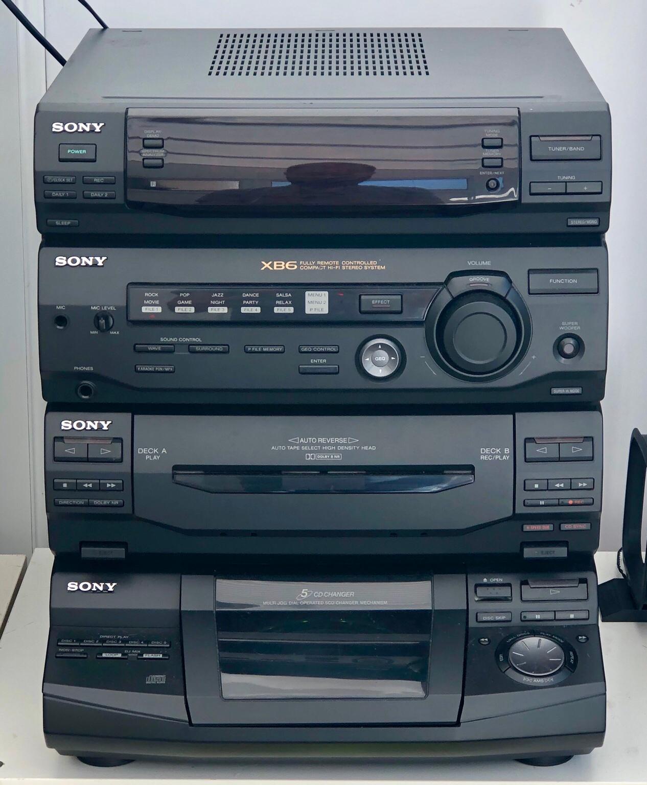 Sony LBT-XB6 HI Fi Stereo System CD Tape In SO45 Forest For £40.00 For ...