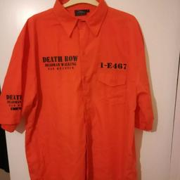Hello here I have my living dead soul death row shirt in great condition as only had rags removed but never worn as lost a lot of weight great condition and great casual wear or fancy dress
Thanks for looking feel free to ask any questions and please see my other items listed
Happy to post at buyers cost to