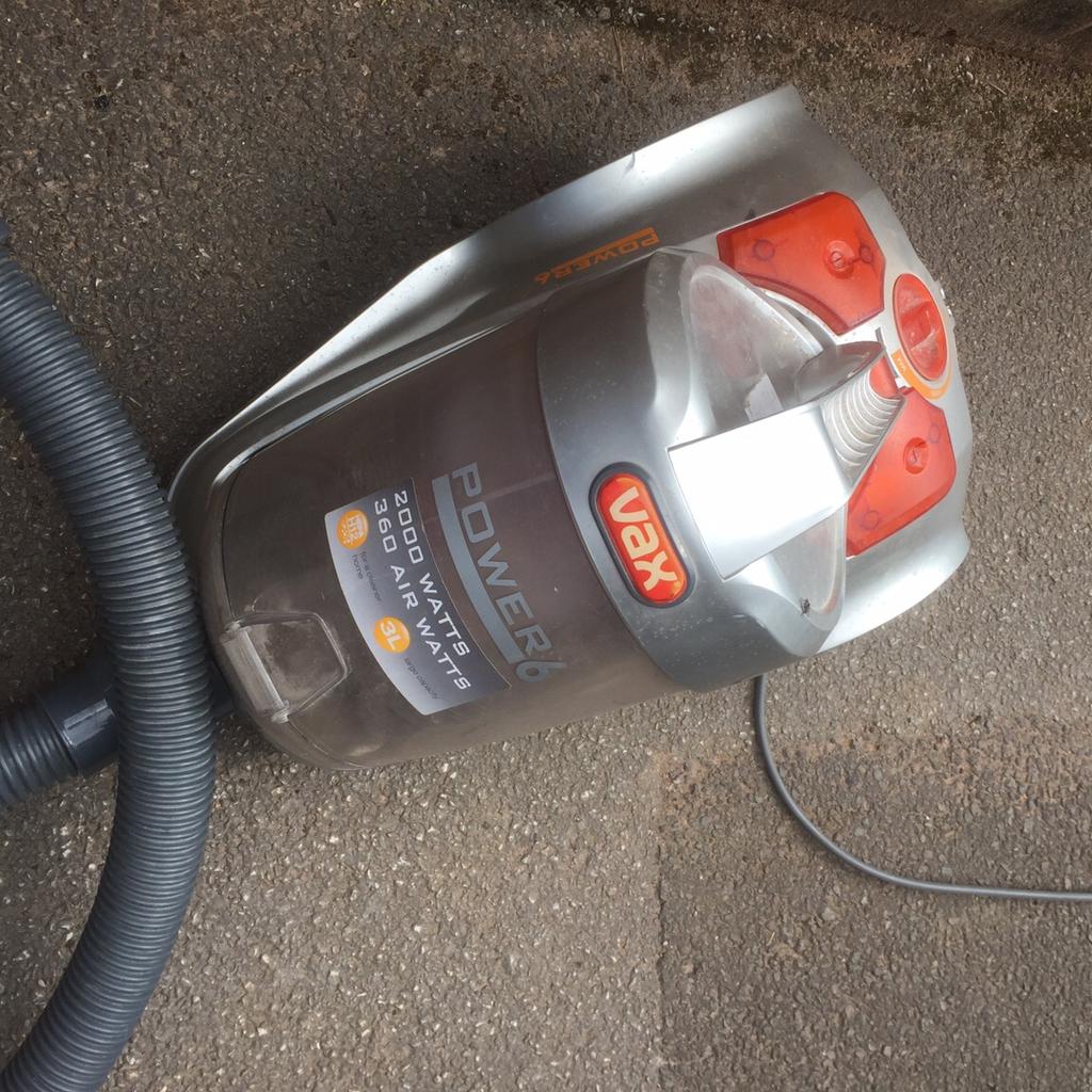 Vax 2000w power 6 hoover in WS10 Walsall for £30.00 for sale Shpock