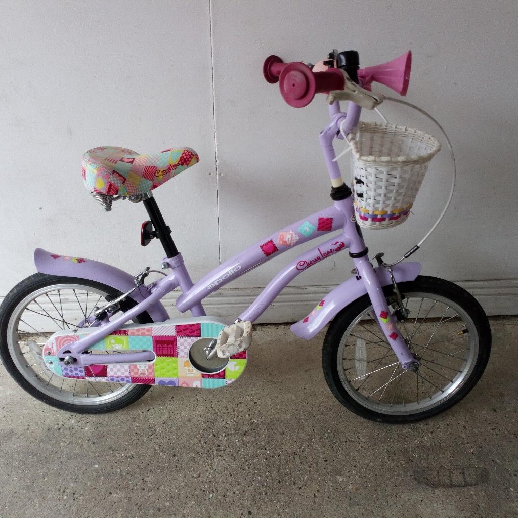 girls Apollo cherry lane bike, 16" wheels in CO16 Tendring for £25.00 for sale Shpock