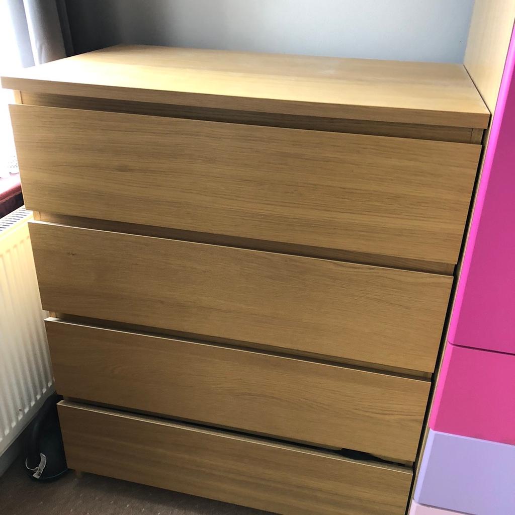 IKEA MALM chest of 4 drawers in E7 London for £50.00 for sale Shpock