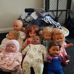 collection of dolls dating back to the mid 70s

can split if required