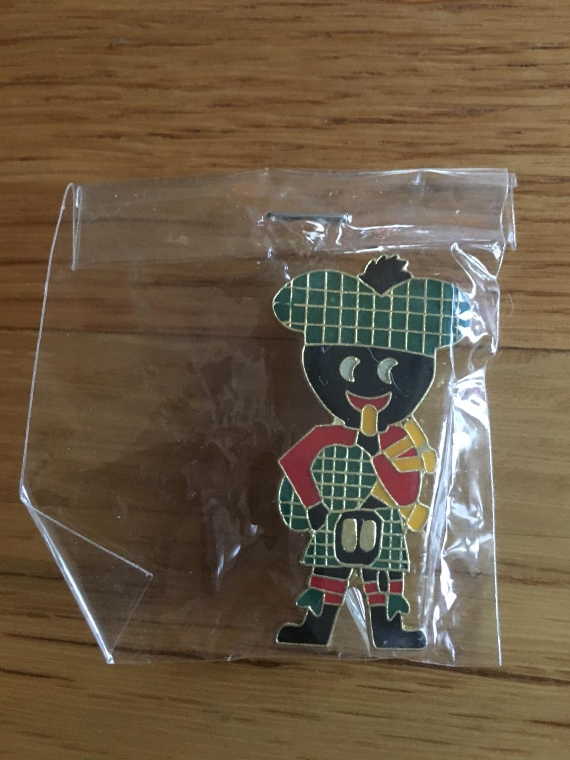 Robertson’s jam golly badge bagpipes new in Pickworth for £4.95 for