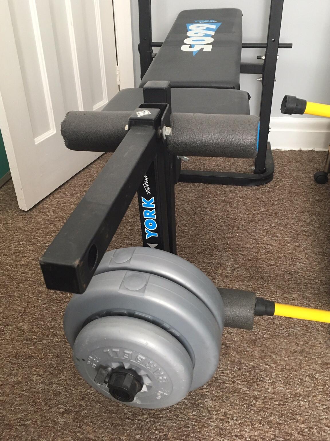 York fitness bench discount 6605