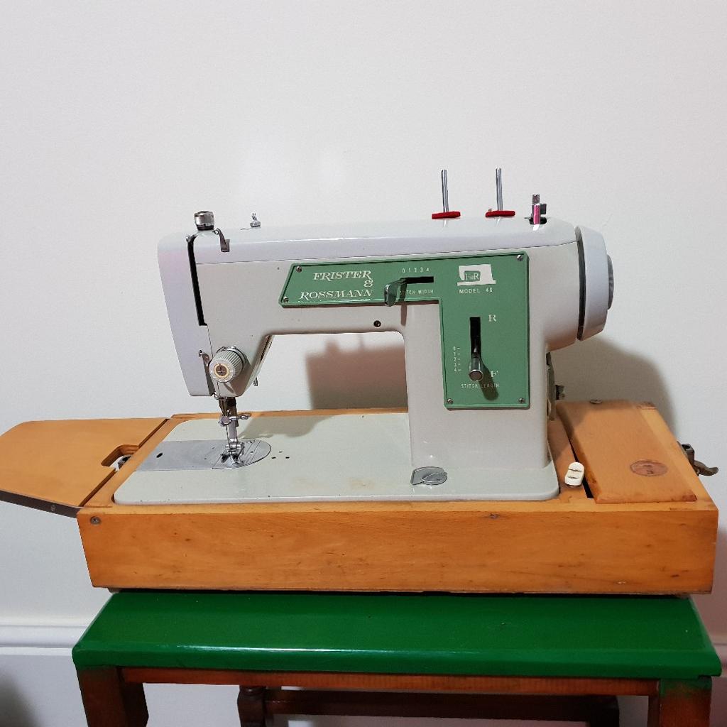 FRISTER + ROSSMANN SEWING MACHINE in Barnsley for £35.00 for sale Shpock