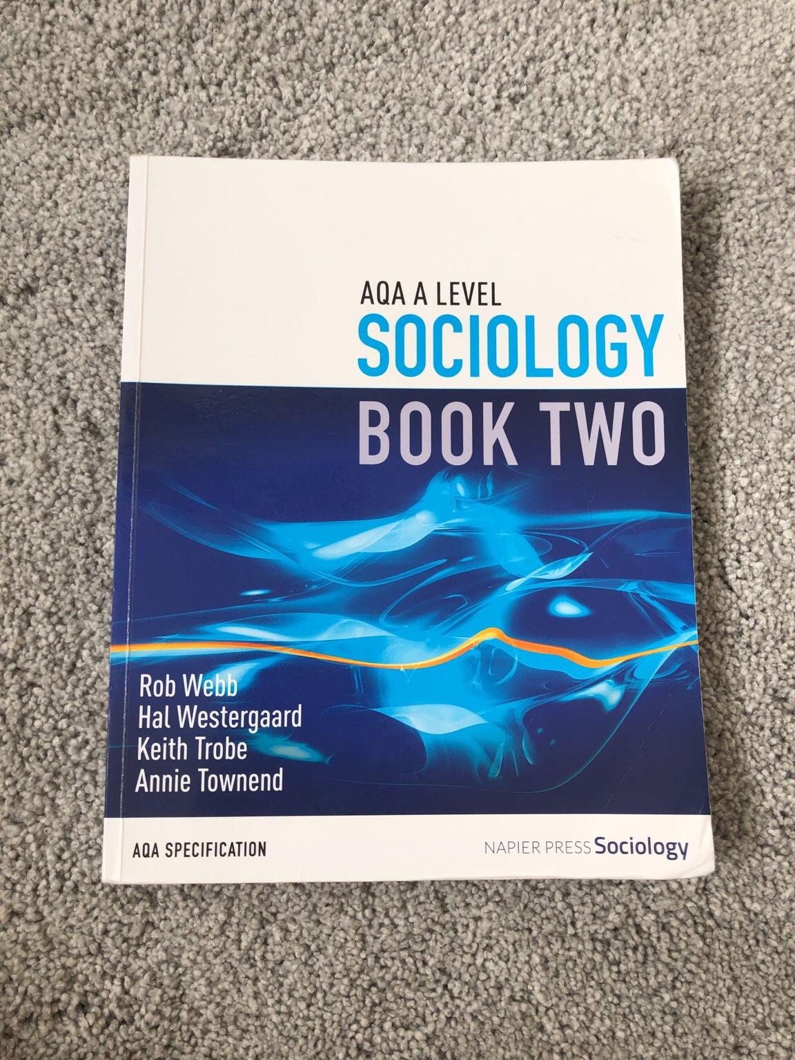 AQA Sociology A-level Textbook Book 2 In HA3 Harrow For £10.00 For Sale ...