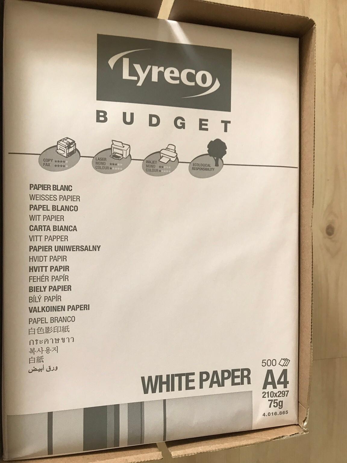 Lyreco White Paper A4 Size In Ha4 Hillingdon For £700 For Sale Shpock 6993