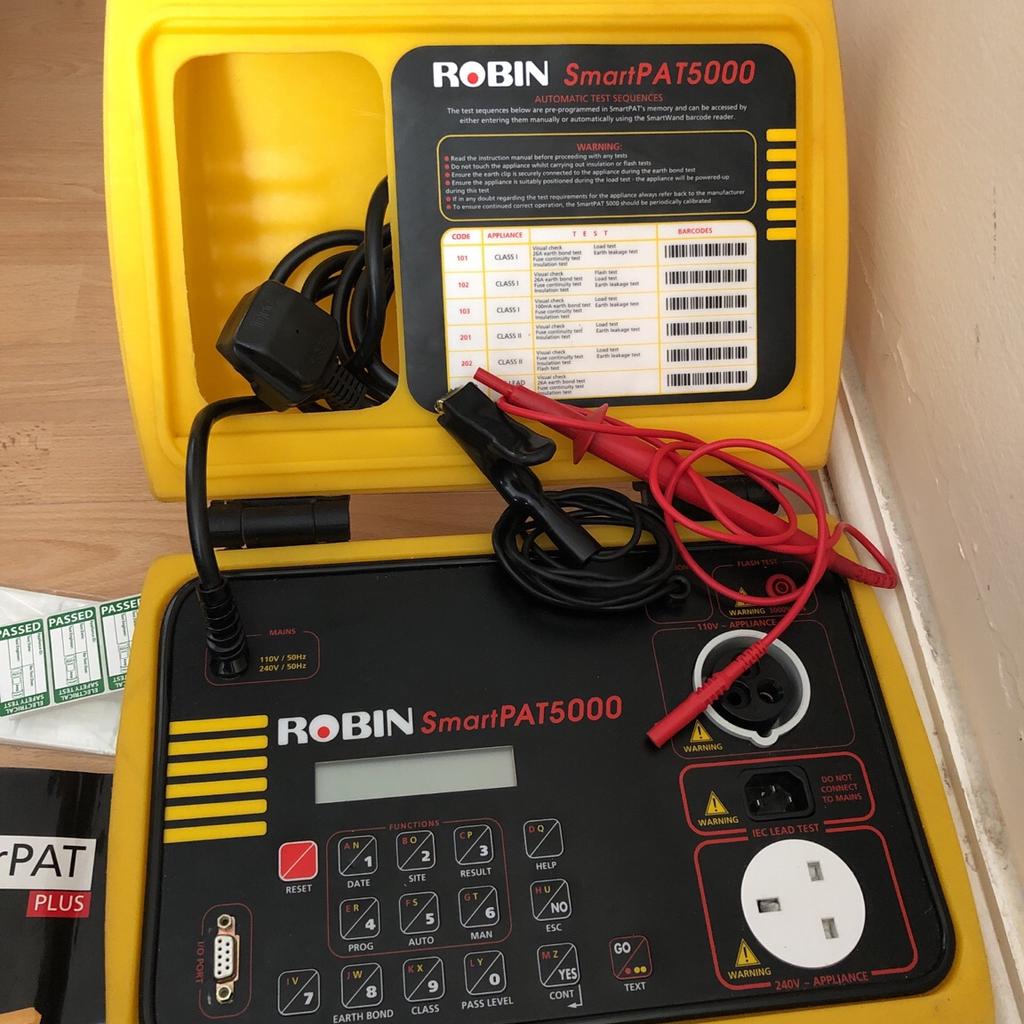 Robin smart PAT 5000. Pat tester in RM6 London for £80.00 for sale Shpock