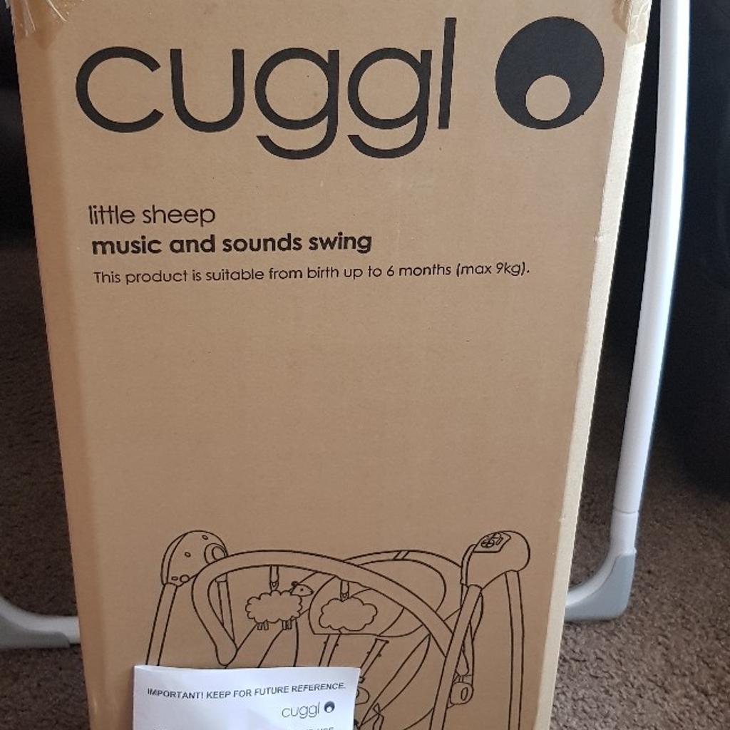 Cuggl electronic hot sale swing instructions