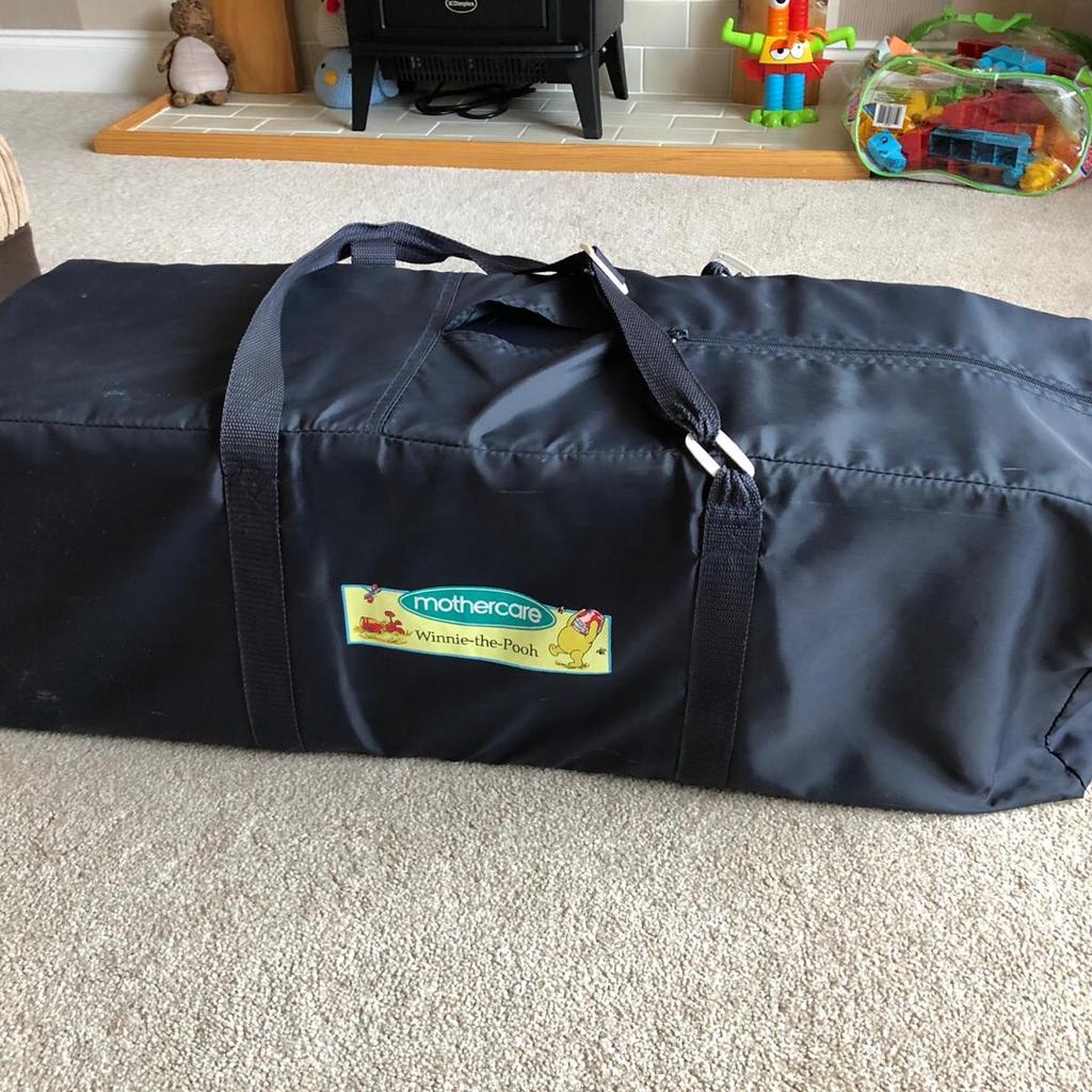 Mothercare Winnie The Pooh Travel Cot in RG22 Basingstoke for 35.00 for sale Shpock