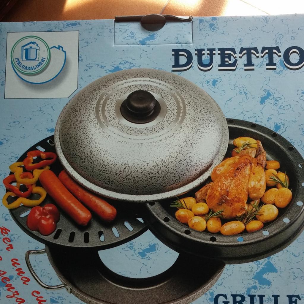 Pentola fornetto Duetto grill + fornetto in 20094 Buccinasco for €25.00  for sale