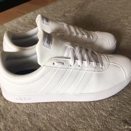 Ladies size 6 Adidas trainers very good hardly worn condition. Daughter has outgrew then.  

Happy to post if you have paypal. £3 postage. Charge.  Royal Mail second class 

Collection is from Brigstock village or I can deliver locally for small fuel charge.