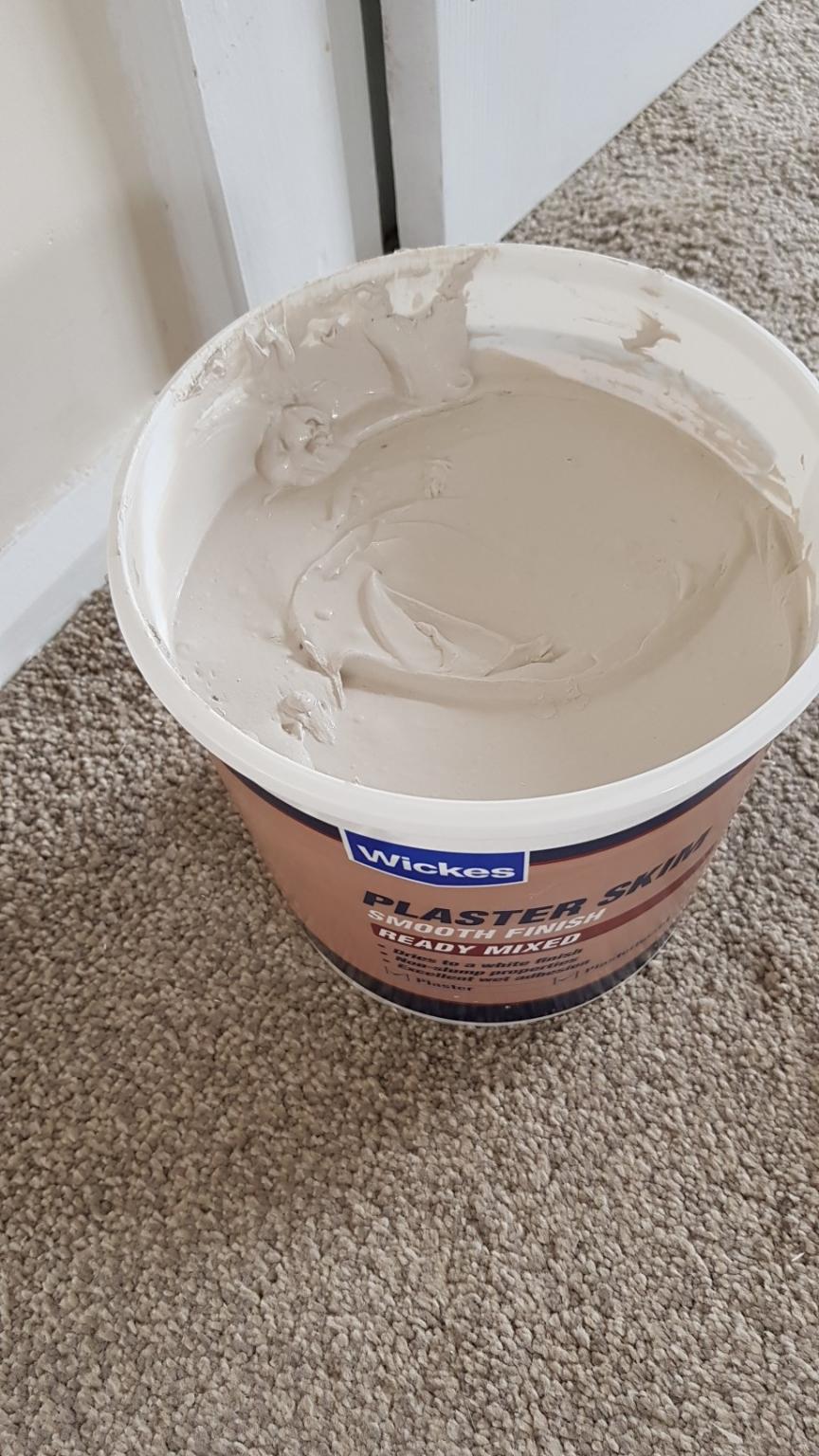 10kg wickes ready mixed plaster skim smooth in DY8 Dudley for £9.00 for