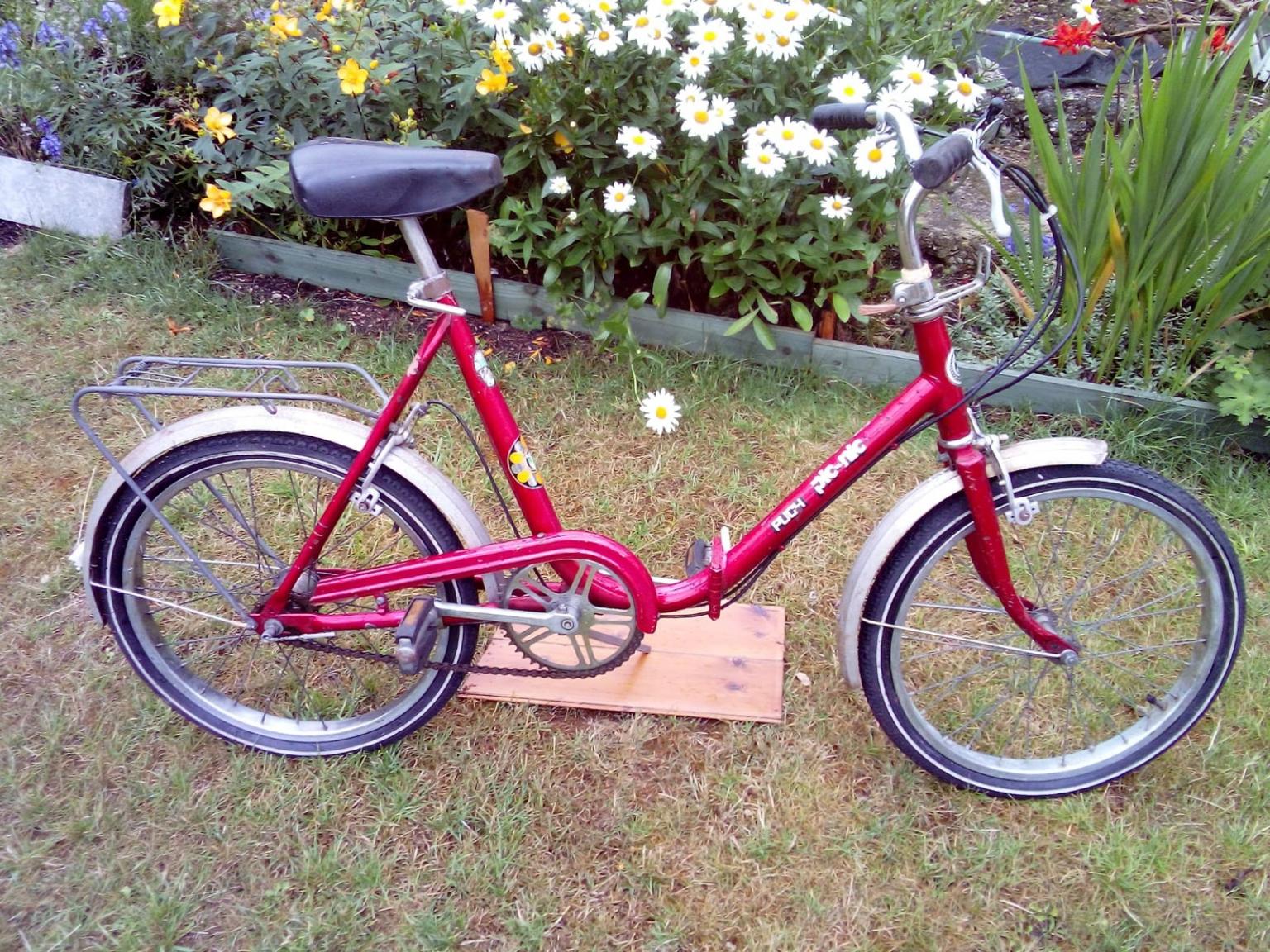 Puch picnic folding online bike