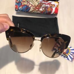 Used Dolce And Gabana sunglasses women , 100% Authentic in good Condition. Condition is Used. ( no return)