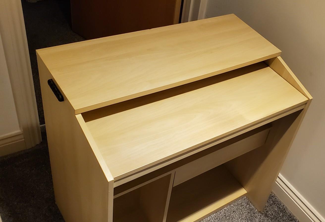 Ikea 'Goliat' Laptop / Computer desk, Birch in SE19 London for £20.00