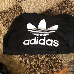Girls or women’s clothes bundle 

Adidas black hoody size 8
1 pair white straight jeans size 10
1 pair blue jeans with rips in and frayed bottoms 
1 pair of blue jeans/jogging seize 10
1 jumper with ruffle neck size 10 
1 skirt size 10