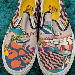 Vans slip on, size 10, one once since 2013. collection only dn4 balby