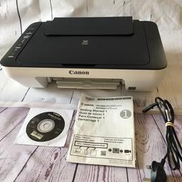 CANON PIXMA MG3053 ALL IN ONE WIRELESS PRINTER FULLY WORKING, Ink Included