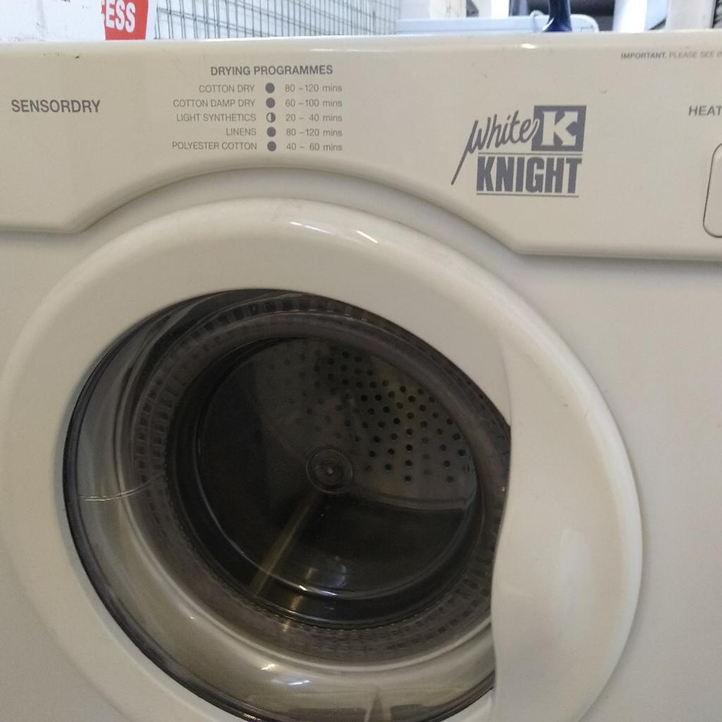 3KG WHITE KNIGHT SENSORDRY VENTED TUMBLE DRYE in B65 Sandwell for £39.