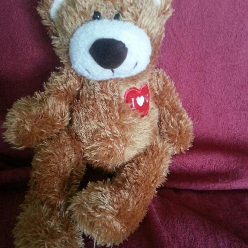 Tesco Cute Teddy Bear with a Cute Message in Kirklees for £2.50 for