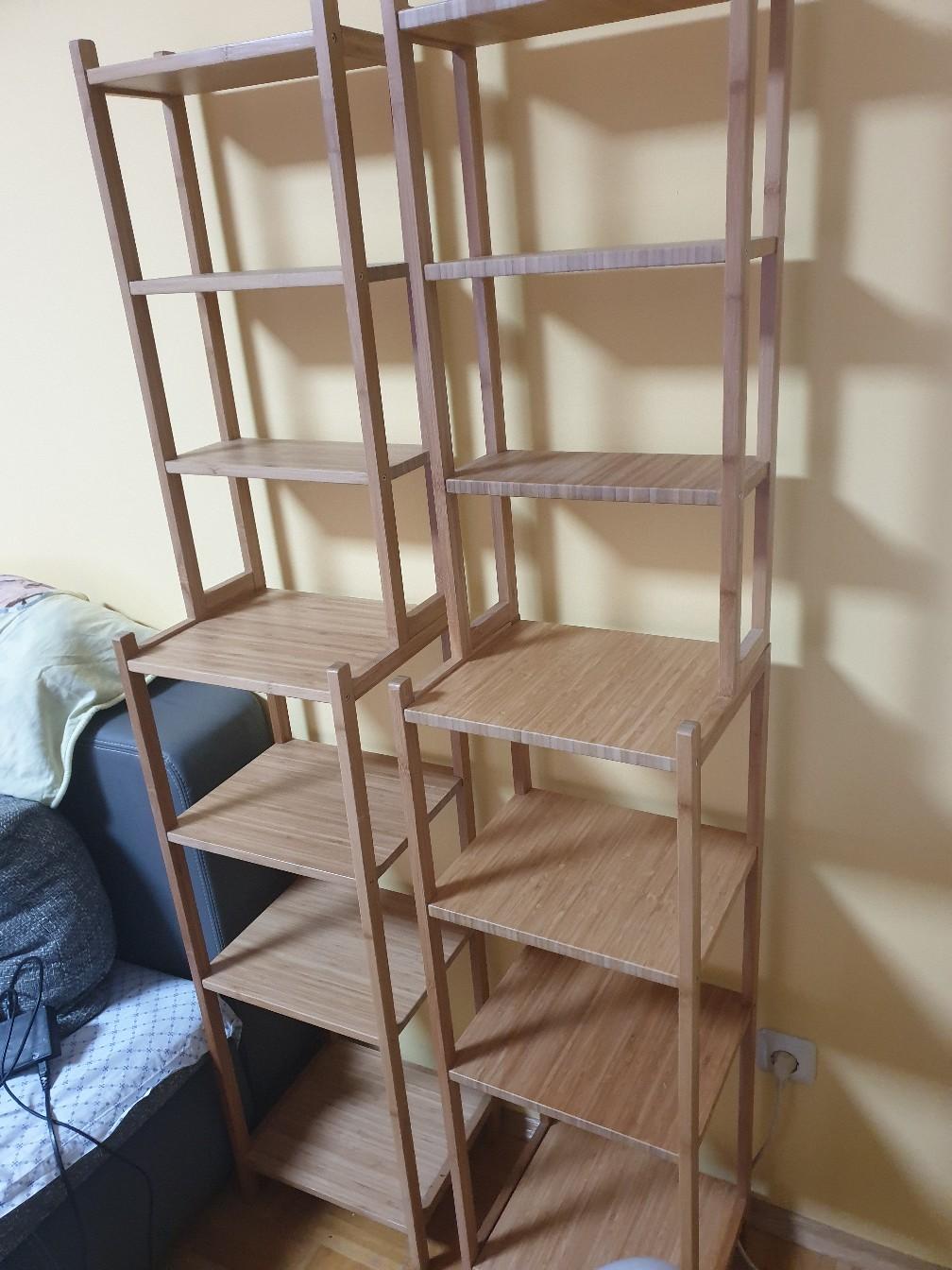 2x Ikea Ragrund Bambus Regal in 82110 Germering fr 30,00  zum Verkauf |  Shpock DE