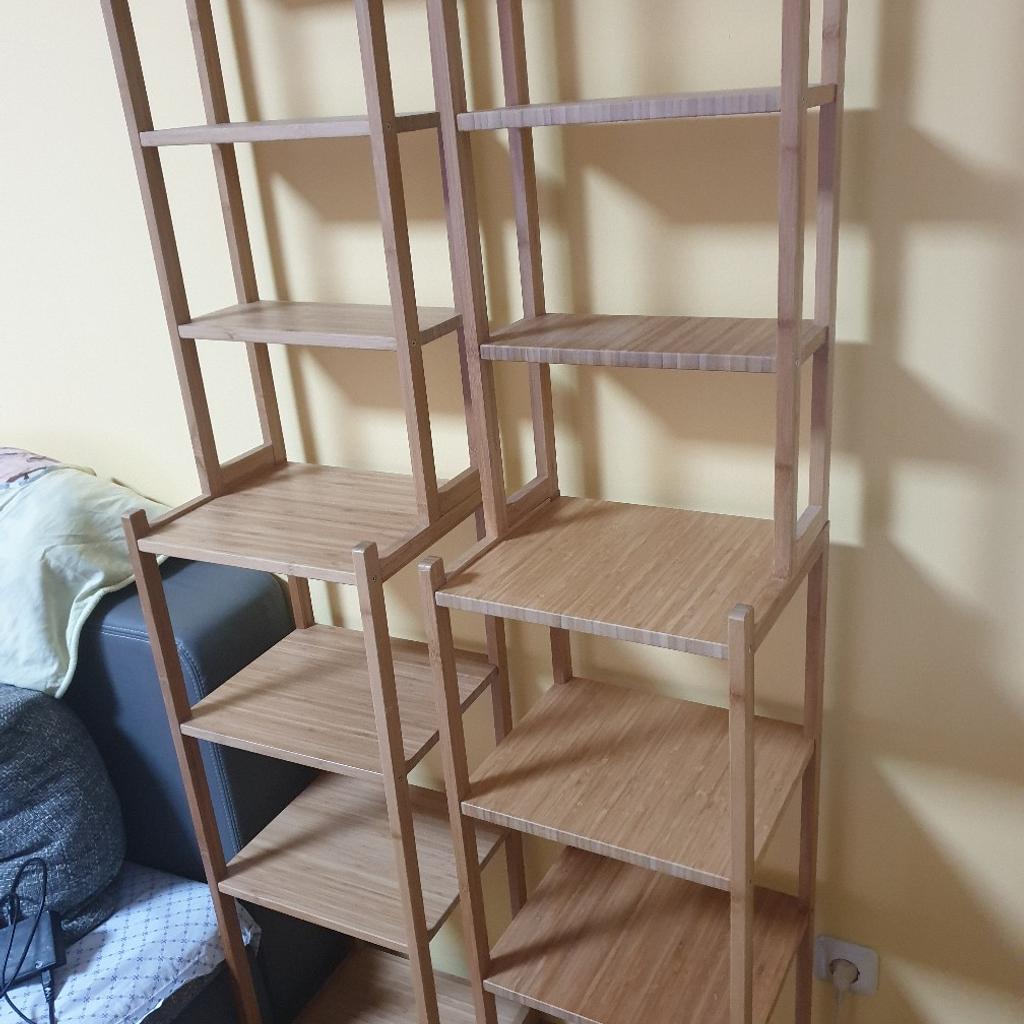 2x Ikea Ragrund Bambus Regal in 82110 Germering fr 30,00  zum Verkauf |  Shpock DE