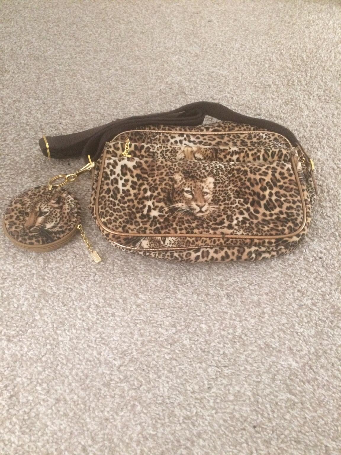 Butler and wilson online leopard bag