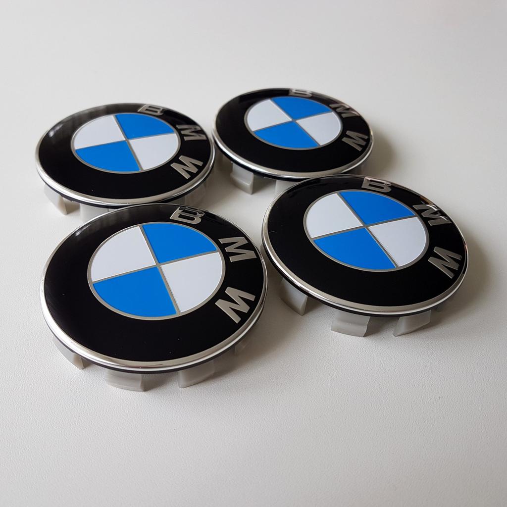 BMW Felgen Emblem Nabendeckel Kappe 68mm E36 in 64625 Bensheim für 15 ...