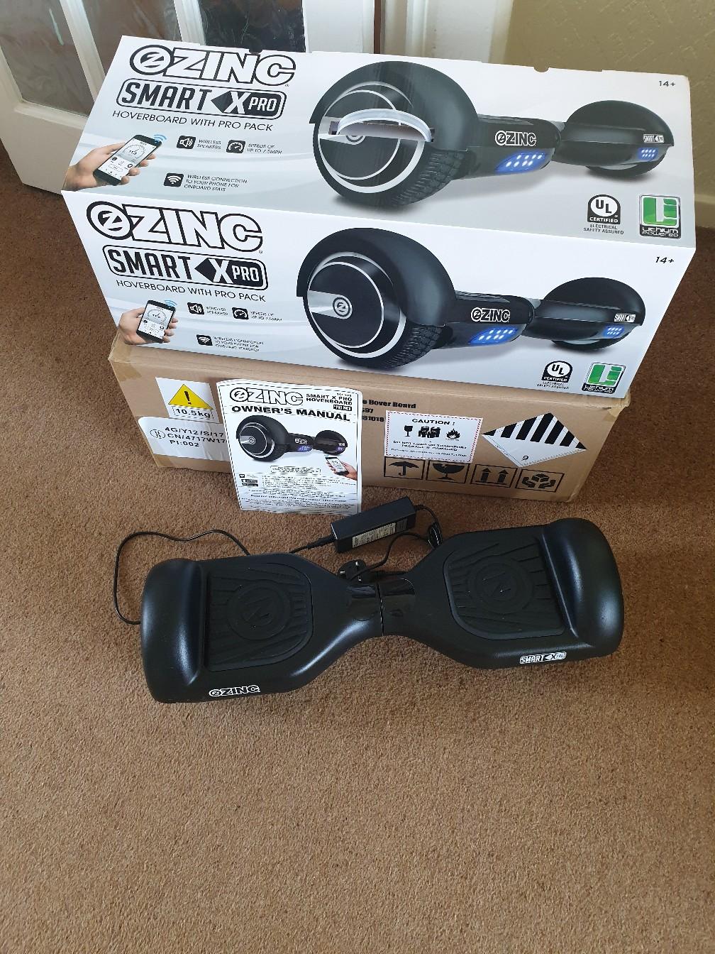 zinc smart x pro hoverboard with bluetooth in Shrewsbury for