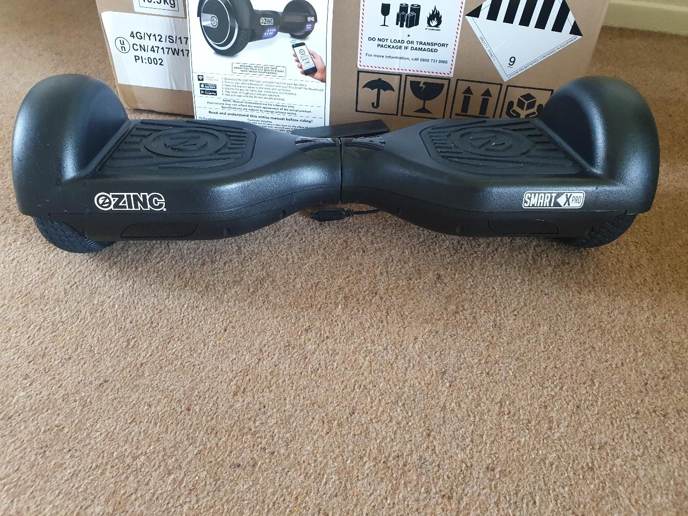 zinc smart x pro hoverboard with bluetooth in Shrewsbury for