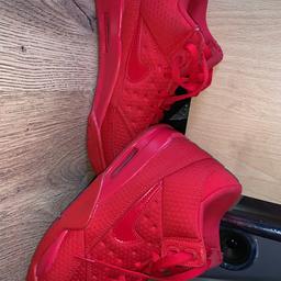 Nike Air Flight Trainers. 
Red.
Size UK 5.5.
Worn a handful of times. 
Offers available.
Collection only.