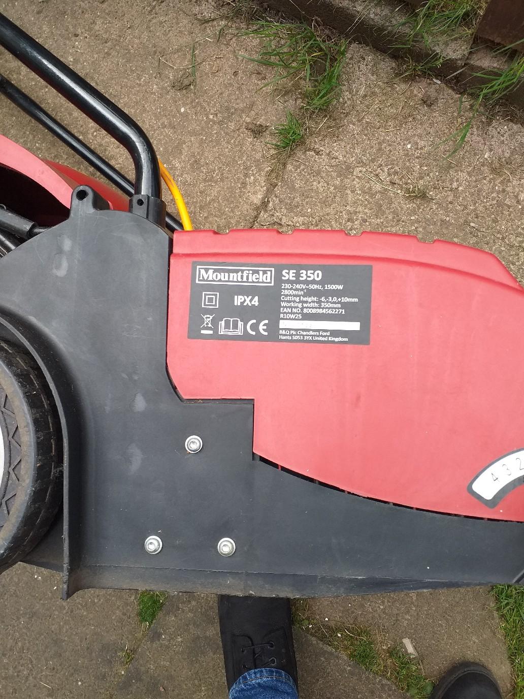 Mountfield deals se350 scarifier