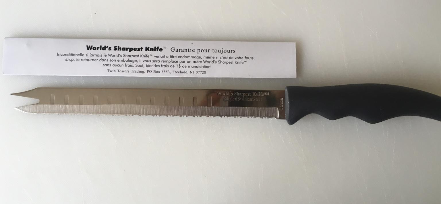 Brand new worlds sharpest knife set in blaby f r 10 00 zum verkauf