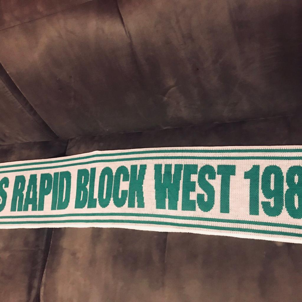 Ultras Rapid - Block West Schal - Unikat in 4030 Linz für 100,00 € zum ...
