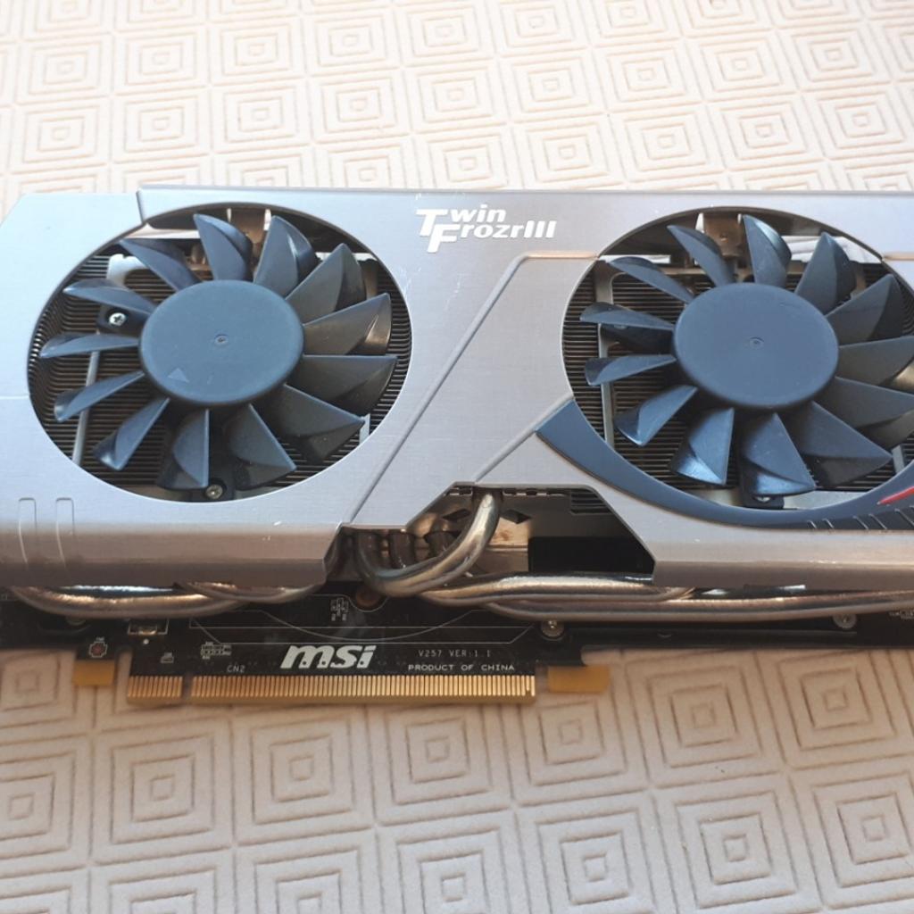 MSI Twin Frozr III GTX 570 OC graphics card in NG19