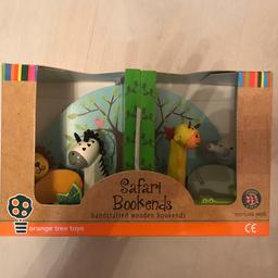Children’s Safari Book Ends.

Brand new, unused and in original packaging:

Collection from Bicester only. 

Payment: Paypal, Cash or Bank Transfer