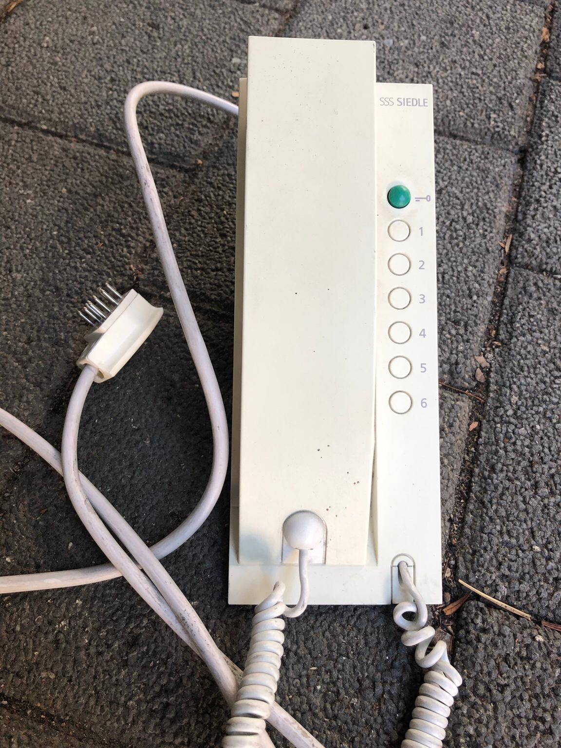 SSS Siedle Türsprechanlage in 70736 Fellbach für 35,00 € zum Verkauf