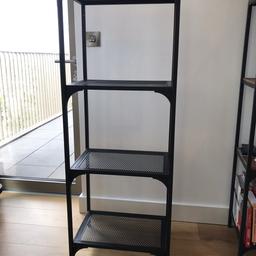 Still in very good condition, like new.
Width 50cm, depth 36cm height 136cm.
Further information can be found on Ikea website, just look for Fjallbo shelving unit.
Reason for selling is looking to upgrade to bigger size unit.
Collection only in East Croydon.