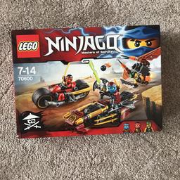Here I have for sale a Lego Ninjago Masters of Spinjitzu.

Brand new never opened still sealed