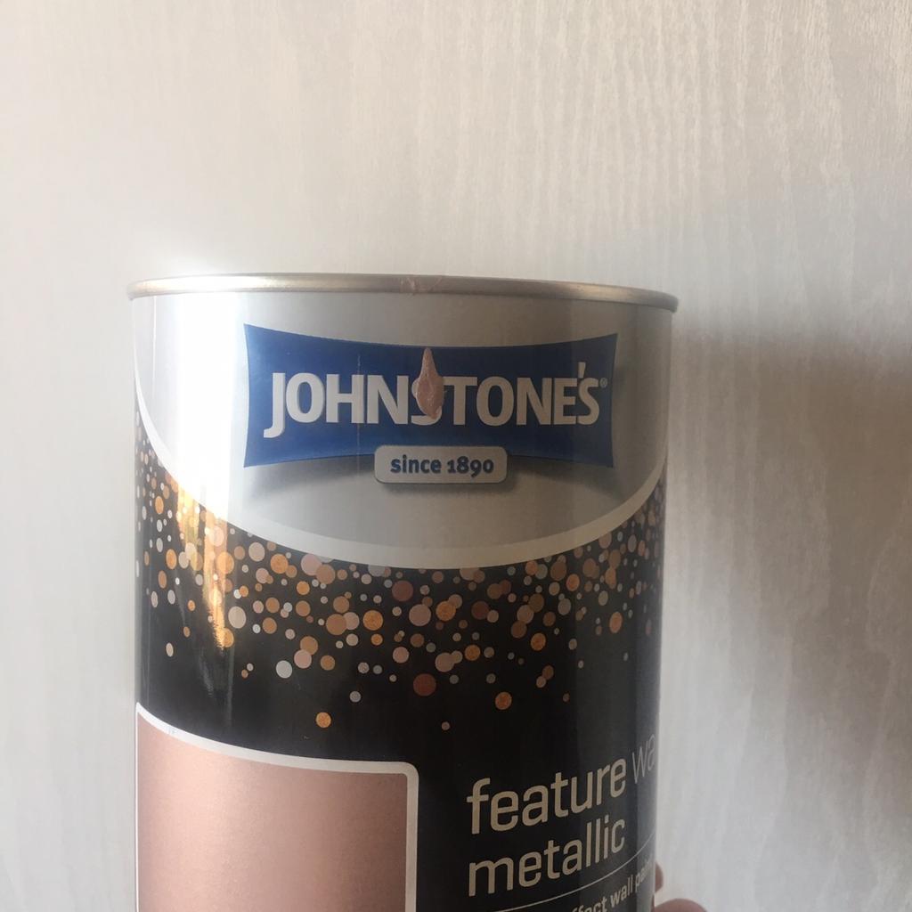 Rose gold Metallic effect wall paint in LE4 Charnwood für 10,00 £ zum