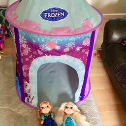 Frozen dolls and tent. 
£5 Ono for all.