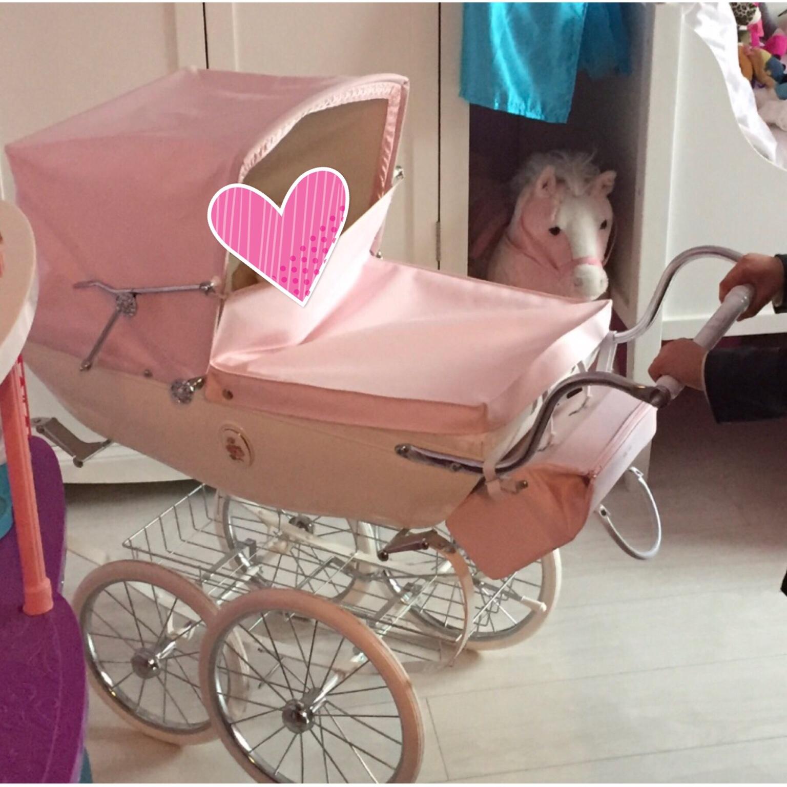 Silver cross chatsworth rose best sale dolls pram