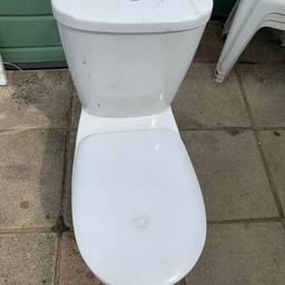 Back to wall WC Toilet pan/Cistern with sink and stand

Garage clear out

no longer required