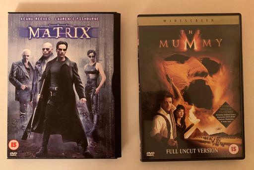 Buy & Sell West Midlands Birmingham - Photos for Matrix & The Mummy DVD films