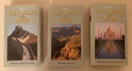 Buy & Sell West Midlands Birmingham - Photos for Great Wonders of the World VHS video